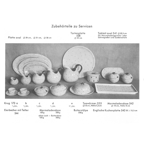 Platte HB 540 | Dekor 000