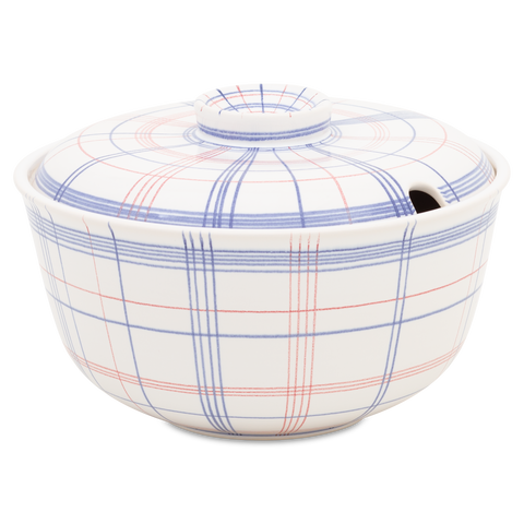 Schüssel mit Deckel mit Einschnitt HB 599 | Dekor 041