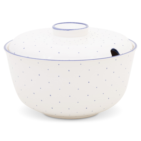 Schüssel mit Deckel mit Einschnitt HB 599 | Dekor 113