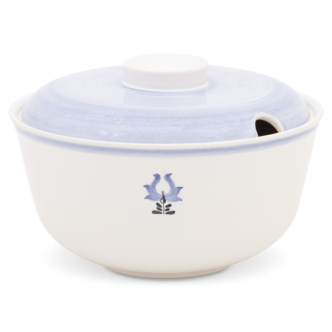 Schüssel mit Deckel mit Einschnitt HB 599 | Dekor 117