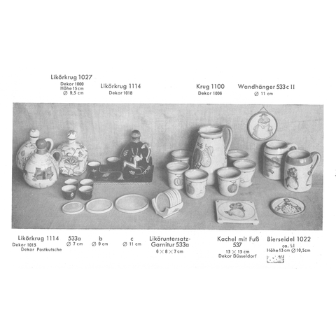 Bierkrug 596 HB 596 | Dekor 002-7