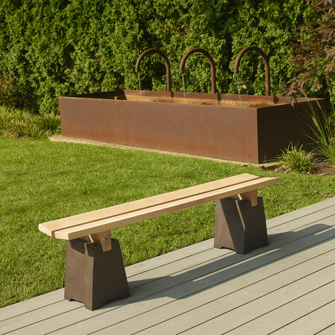 Gartenbank Bauhaus 1070A | Dekor 999