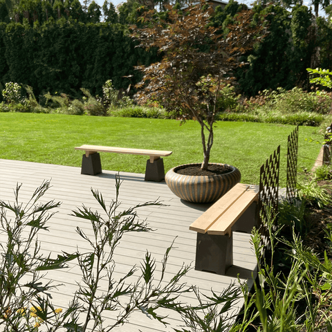 Gartenbank Bauhaus 1070A | Dekor 999