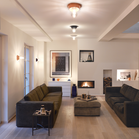 Wand- & Deckenleuchte Berlin 1960B | Dekor 050