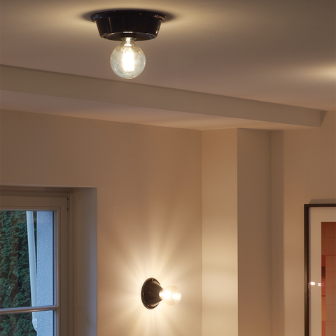 Wand- & Deckenleuchte Berlin 1960B | Dekor 055