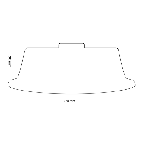 Wand- & Deckenleuchte Berlin 1960B | Dekor 055