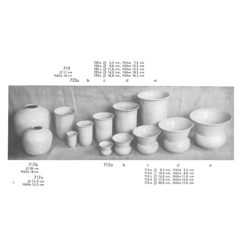 Vase 712D | Dekor 000