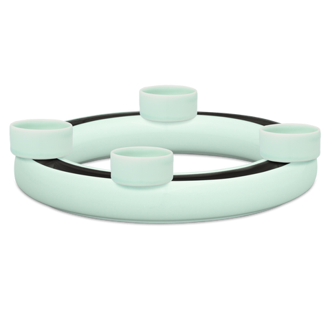 Blumenring mit 4 Teelichthaltern HB 735B | Dekor 050-1