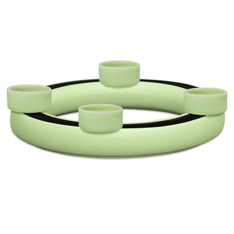 Blumenring mit 4 Teelichthaltern HB 735B | Dekor 059-1