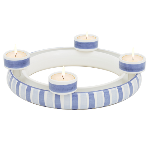 Blumenring mit 4 Teelichthaltern HB 735B | Dekor 137