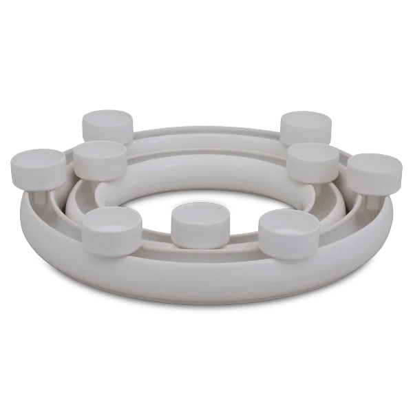 Form 767923 - Blumenring B + C mit 9 Teelichthaltern 735