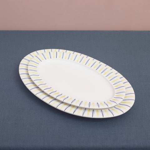 Platten Set oval 2-tlg. 507 | Dekor 137