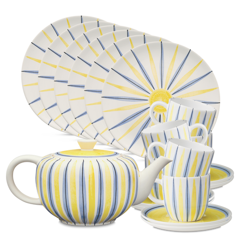 Kaffeeservice 19-tlg. Set HB 501 | Dekor 138