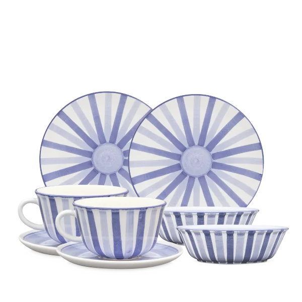 Keramik Frühstücksservice 8-tlg. Set 490 von Hedwig Bollhagen