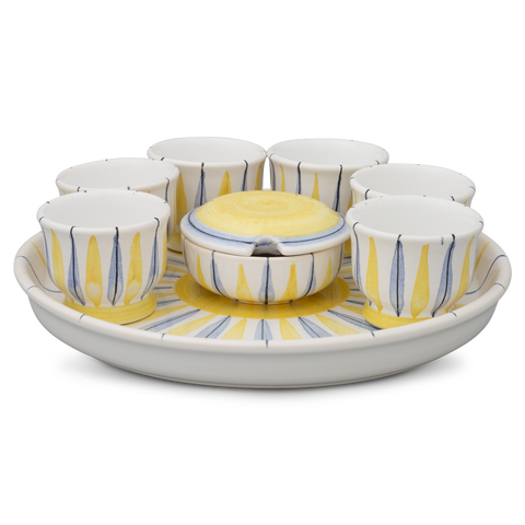 Eierbecher Set 8-tlg. HB 521 | Dekor 138