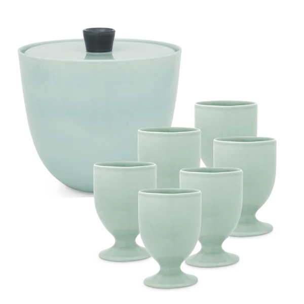 Keramik Bowle Set 7 tlg. von Hedwig Bollhagen